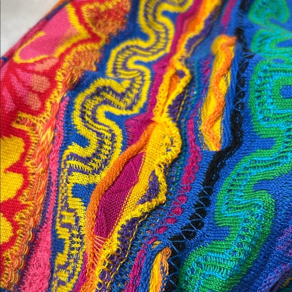 🖤Vintage NWT🔺RARE 💕 COOGI 3D Textured Knit Halter Top and Skirt Set - Picture 15 of 15